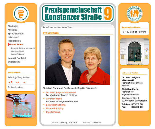 praxisgemeinschaft konstanzer straße 9